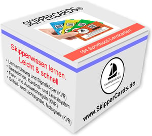 Skippercards Teljes Csomag - 194 Sportcsónak Tanulókártya Tengeri Jelzések és Szabályok
