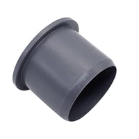 SKIR'CO Koncová krytka na potrubie 50 mm, plastová zátka na rúry, uzáver, tesnenie na odpadové potrubie, 2 ks 1