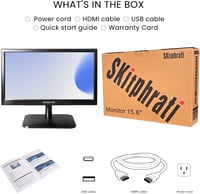 SKitphrati 15,6" érintőképernyős monitor 1080P Full HD 7
