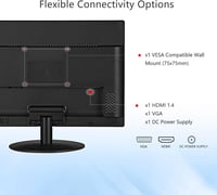 SKitphrati 17 hüvelykes PC monitor 1440x900 HDMI VGA csatlakozóval, 75Hz, 5ms válaszidő 5