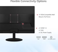 SKitphrati 20" üzleti monitor 1600x900 HDMI VGA 75Hz fekete 5