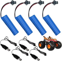 SKJJL 3,7V 800mAh Újratölthető Lítium-ion Akkumulátor - RC Járművekhez, Hajókhoz, Tankokhoz, Robotokhoz és Kaszkadőr Autókhoz 7