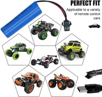 SKJJL 3,7V 800mAh Újratölthető Lítium-ion Akkumulátor - RC Járművekhez, Hajókhoz, Tankokhoz, Robotokhoz és Kaszkadőr Autókhoz 5