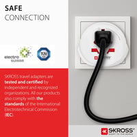 SKROSS World to Europe utazási adapter 6