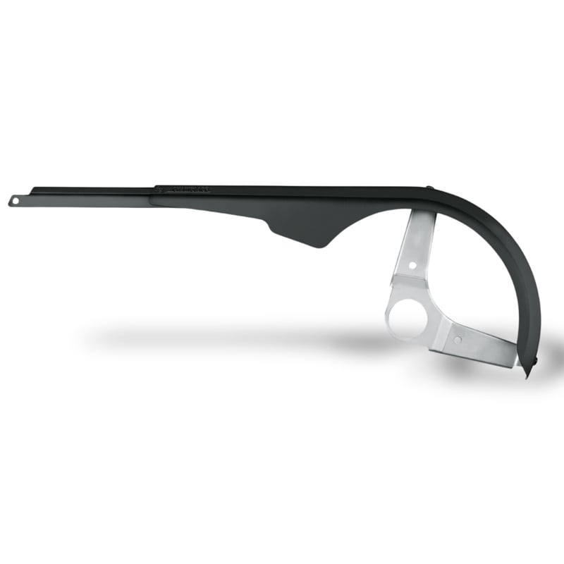 SKS Germany Chainblade 175 mm Kryt reťaze na bicykel čierny – pre prehadzovačku, nastaviteľný profil, nárazuvzdorný plast a hliník