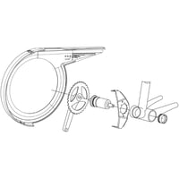 Kryt reťaze na bicykel SKS Germany Chainbow - čierny - 158 mm 2