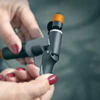 Adaptér na hustilku SKS Germany Clik Tec pre ventily Schwalbe Clik – Nadstavec na cyklistickú pumpu – Čierny 4