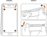 Puzdro na telefón SKS GERMANY COMPIT pre Samsung S21 – nárazuvzdorné puzdro z odolného plastu pre systém COMPIT, pohodlné uchopenie 4