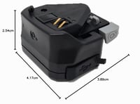 Interfață SKS GERMANY MonkeyLink PowerSupply USB-C pentru biciclete electrice, negru 7