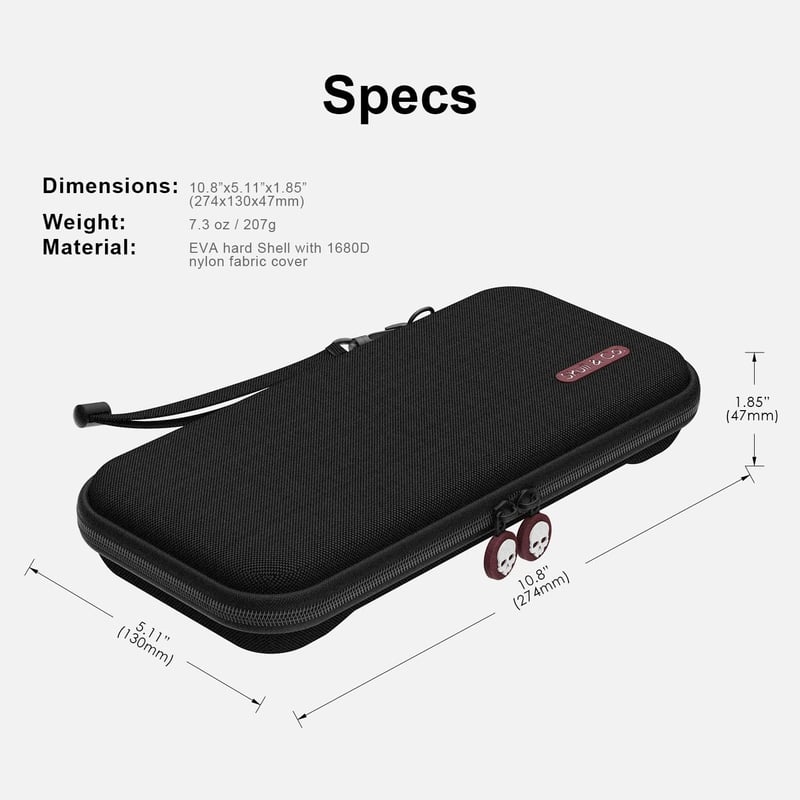 Skull & Co. Every Day Slim Nintendo Switch OLED és Switch hordtáska