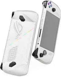 Skull & Co. GripCase Ally ROG Ally védőtok textúrált fogással és állvánnyal - Frosted Clear 1