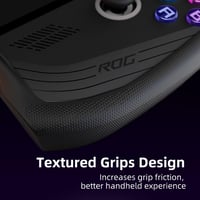 Skull & Co. GripCase Ally ROG Ally X védőtok textúrált fogással fekete - Black 3