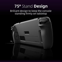 Skull & Co. GripCase SD Steam Deck/OLED védőtok textúrált fogással, állvánnyal, ütésálló - Purple 4