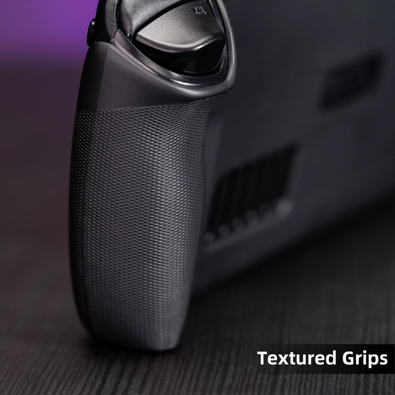 Skull & Co. GripCase SD Steam Deck/OLED védőtok textúrált fogással, állvánnyal, ütésálló - Purple