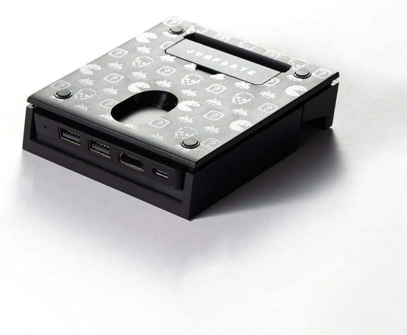 Skull & Co. Jumpgate PRO dokkoló Nintendo Switch OLED-hez, USB hub és HDMI adapter