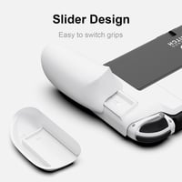 Skull & Co. NeoGrip Nintendo Switch OLED és Standard Védőtok Cserélhető Fogantyúkkal - NeoGrip Only, NeoGrip Only-OLED White 7