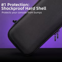 Skull & Co. Steam Deck és OLED hordtáska - Slim kemény védőtok GripCase-hez - Denim 3