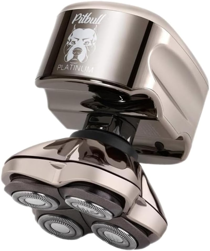 Skull Shaver Pitbull Platinum Pro elektromos borotva férfiaknak vízálló