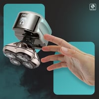 Skull Shaver Pitbull Platinum Pro elektromos borotva férfiaknak vízálló 6