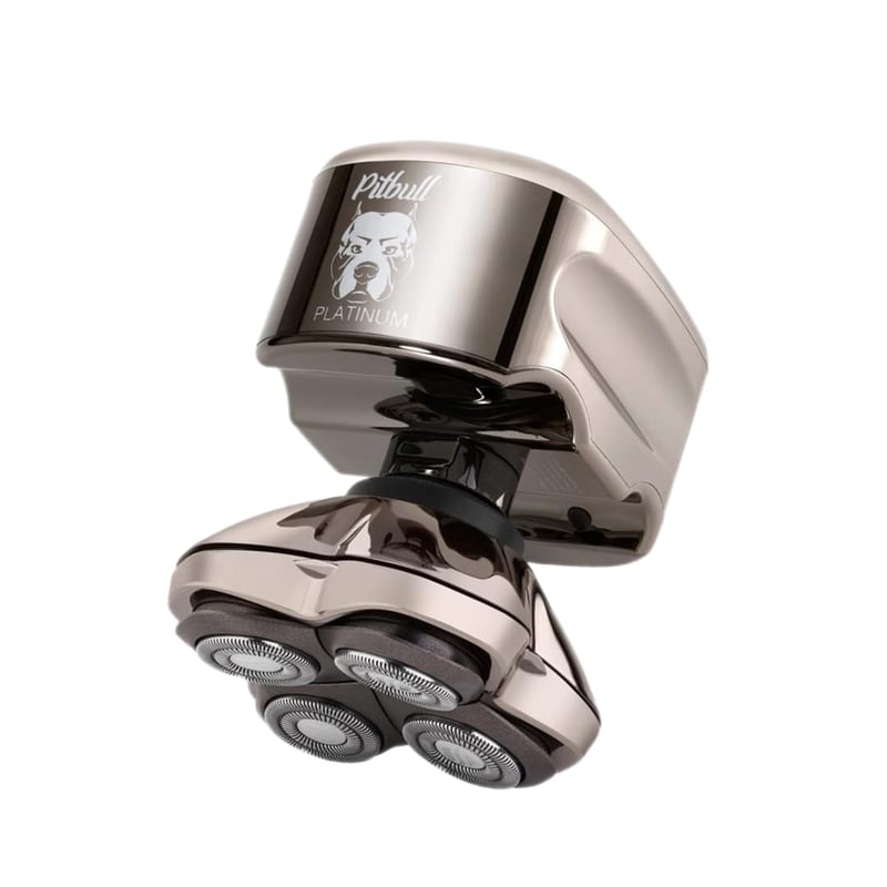 Elektrický holiaci strojček Skull Shaver Pitbull Platinum Pro pre mužov, vodoodolný