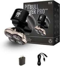 Skull Shaver Pitbull Silver PRO SX5 Fej és Arc Borotva - Vízálló, Vezeték Nélküli, 70 Perces Üzemidő, Ergonomikus Kialakítás, Tökéletes Aján 2