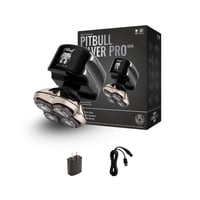 Skull Shaver Pitbull Silver PRO SX5 Brijac za glavu i lice - Vodootporan, Bežični, 70 minuta rada, Ergonomski dizajn, Savršen poklon 2