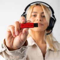 Bezdrôtový herný headset Skullcandy Crusher PLYR 720 – priestorový zvuk THX, viaczmyslové basy, odnímateľný mikrofón, PC/PlayStation/Nintendo, Digi-Black 8