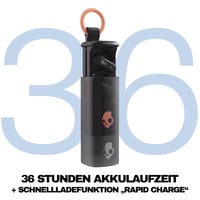 Căști wireless Skullcandy Dime Evo True Black cu microfon, 36 ore autonomie, Bluetooth, compatibile cu iPhone și Android 2
