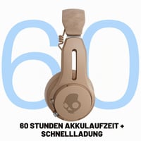 Bluetooth slúchadlá Skullcandy Icon ANC – Aktívne potlačenie hluku, bezdrôtové, 60-hodinová výdrž batérie, odolné voči potu, skladacie, mikrofón – farba Primer 3