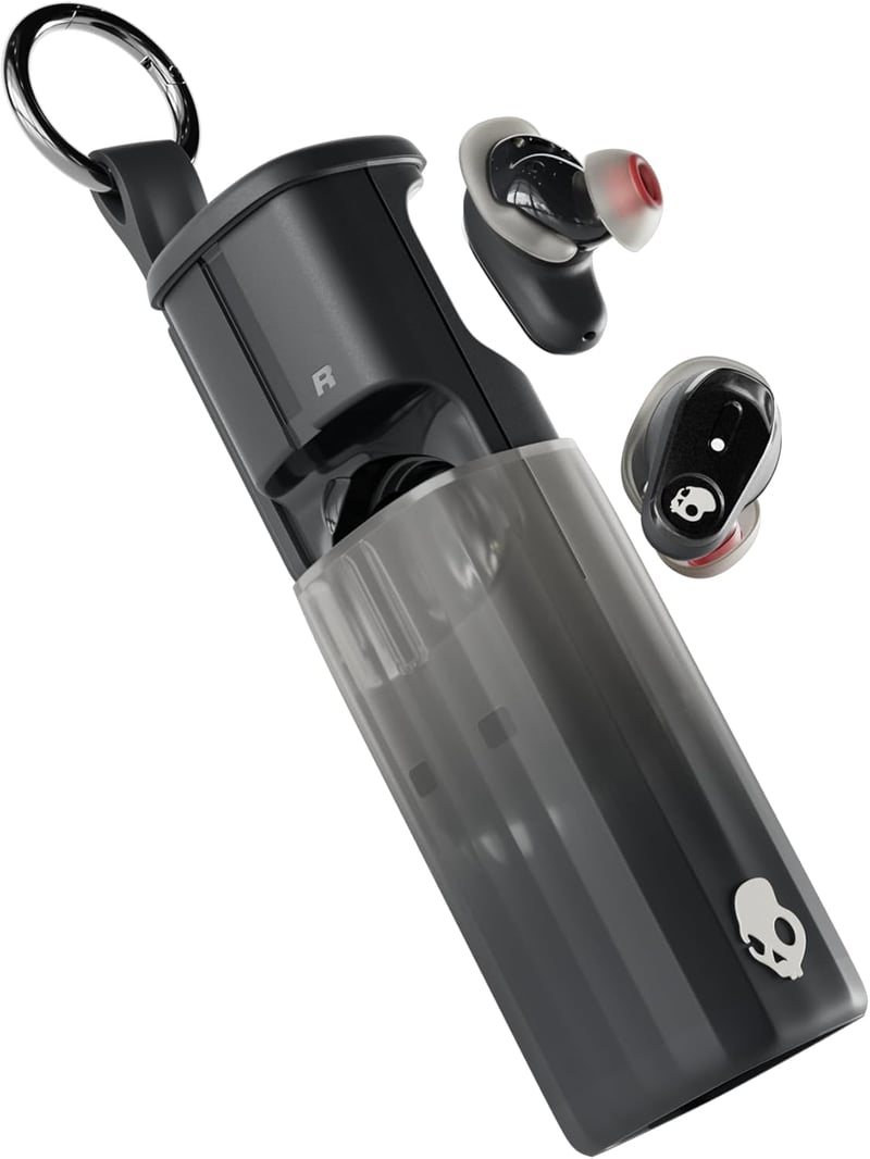 Skullcandy Method 360 ANC vezeték nélküli fülhallgató, aktív zajszűrés, 40 órás akkumulátor, vízálló - black