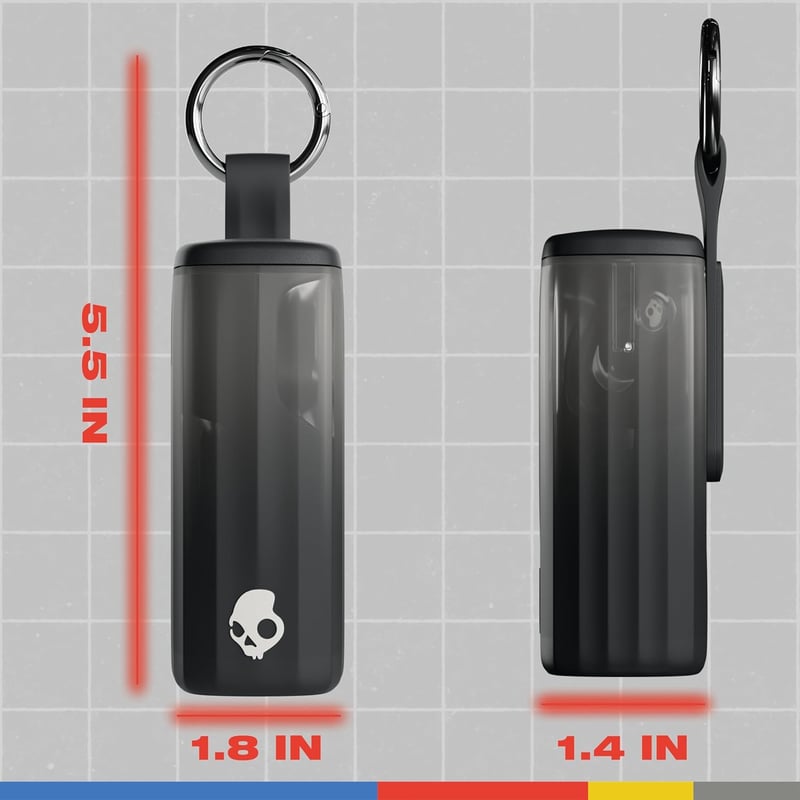 Skullcandy Method 360 ANC vezeték nélküli fülhallgató, aktív zajszűrés, 40 órás akkumulátor, vízálló - black