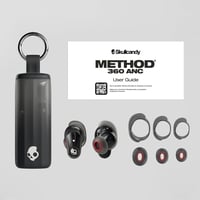 Skullcandy Method 360 ANC vezeték nélküli fülhallgató, aktív zajszűrés, 40 órás akkumulátor, vízálló - black 9