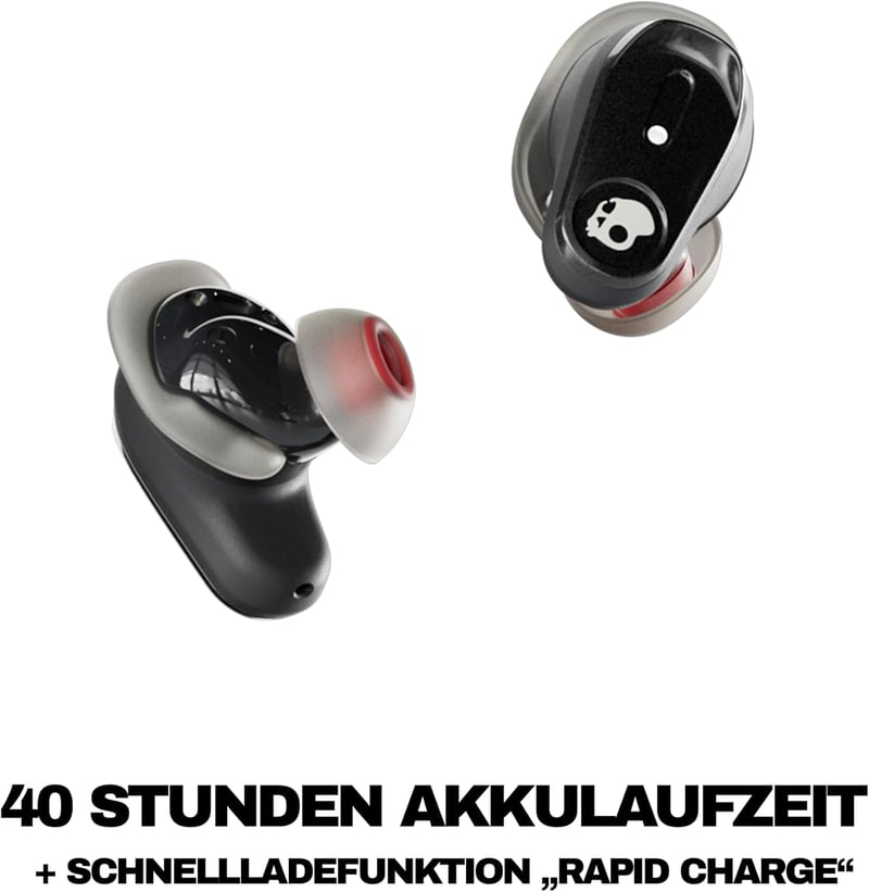 Skullcandy Method 360 ANC vezeték nélküli fülhallgató, aktív zajszűrés, 40 órás akkumulátor, vízálló - black