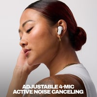 Bezdrôtové slúchadlá Skullcandy Rail ANC s potlačením hluku, 27-hodinovou výdržou batérie, mikrofónom, kompatibilné s iPhone a Android - farba Bone 2