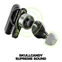 Bezdrôtové slúchadlá Skullcandy Smokin' Buds, 20 h výdrž batérie, IPX4 – čierne 6