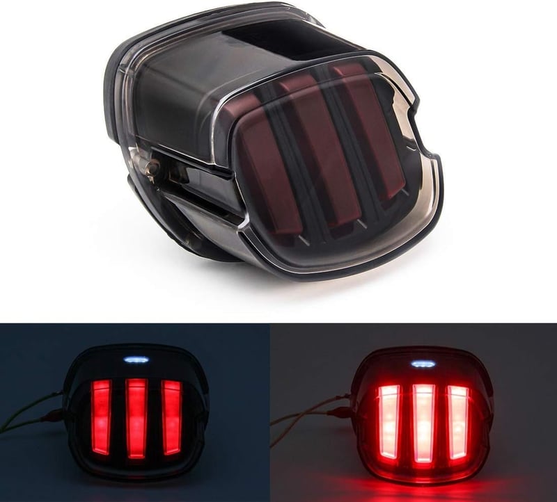 SKUNTUGUANG LED hátsó lámpa Eagle Claw Sportster Fatboy Heritage Softail XL