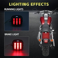 SKUNTUGUANG LED hátsó lámpa Eagle Claw Sportster Fatboy Heritage Softail XL 3