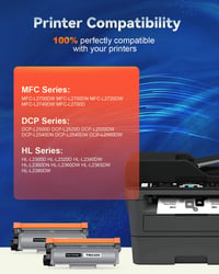 Kompatibilný toner Skydo TN2320 pre tlačiarne Brother TN-2320 TN-2310 MFC-L2700DW L2720DW L2740DW DCP-L2540DN HL-L2300D HL-L2360DN čierny 2 ks 2