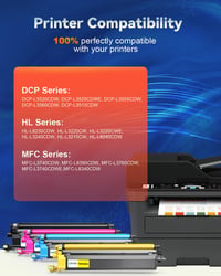 Cartuș de toner compatibil Skydo TN248XL pentru imprimanta Brother HL-L3240CDW, TN248CMYK TN248VAL, set toner aftermarket 2