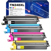 Cartuș de toner compatibil Skydo TN248XL pentru imprimanta Brother HL-L3240CDW, TN248CMYK TN248VAL, set toner aftermarket 1