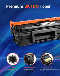 Skydo W1350A toner HP 135A kompatibilná čierna kazeta s čipom pre tlačiarne HP LaserJet M209dw, MFP M234dw, M234sdw, M234sdn, 2 ks 3