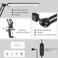 SKYLEO LED asztali lámpa csipeszes rögzítéssel 5