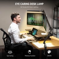 SKYLEO LED Asztali Lámpa Csiptetős 1300 Lm 5 Szín 11 Fényerő Fekete 5
