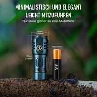 Skylla LED zseblámpa 6000 lumen, TYPE-C töltés, 8 üzemmód, vízálló kempingezéshez 7