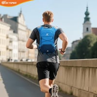 Bežecká vesta SKYSPER 12L s hydratačným vakom a 2 mäkkými fľašami s objemom 500 ml, na trailový beh, turistiku a maratón, pre mužov aj ženy 6
