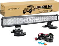 SKYWORLD 144W LED Munkalámpa 58cm Offroad Terepjáró Traktor Autó 12V 1