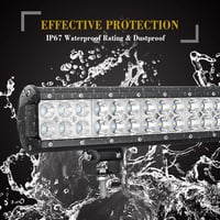 SKYWORLD 144W LED Munkalámpa 58cm Offroad Terepjáró Traktor Autó 12V 4