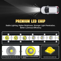 Skyworld 30W LED munkalámpa 95cm IP67 vízálló 12V-24V autó terepjáró 3