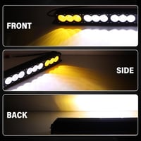 SKYWORLD LED fénysor offroad 210W fehér-sárga spot/flood - 38 inch 7