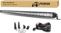 SKYWORLD 43" Ultra Slim LED Fényhíd 210W - Terepjáró Lámpasor Kábelkészlettel 4x4 SUV ATV Teherautókhoz 12V/24V

AI: SKYWORLD 43" Ultra Slim 1